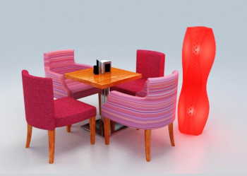 Kombination 3D-Modell von Casual Kaffee Sofa