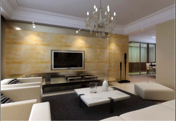 Moderne Wohnzimmer 3D-Modell