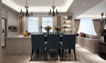 Modernen Stil zu Hause Restaurant 3D-Modelle