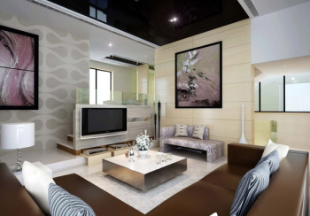 Frische Mode-Modell Wohnzimmer 3D