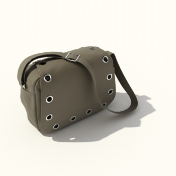 Umhängetasche in 3D