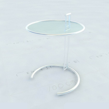 Runde Glasplatte Tische 3D-Modell