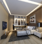 Luxus-Schlafzimmer 3D-Modell