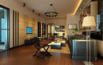 Europäische Mode Wohnzimmer dekorative Renderings