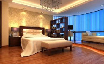 Herrliches Schlafzimmer 3D-Modell