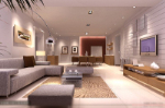 Moderne Wohnzimmer 3D-Modelle