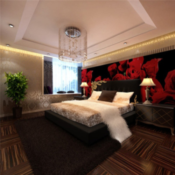 Luxus hell Schlafzimmer Modell