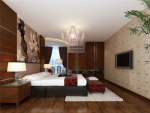 Schlafzimmer Mode Raum 3D-Modell