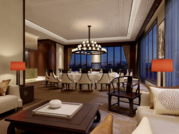Chinese Hotelzimmer Paket 3D-Modell