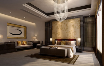 Deluxe-Zimmer 3D-Modell