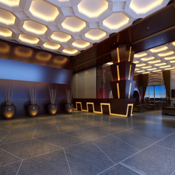 Kreative Hallendecke  3D-Modell