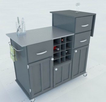 Monochromes Hand, das Auto 3D modelliert