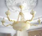 Europäischen Stil, Stein-Lampe (mit Karte)
