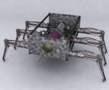 Spider-förmigen Roboter 3D-Modelle