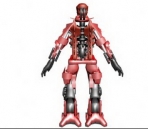 Red Roboter-Modell