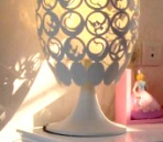 Kunst Tischlampe Modell 1