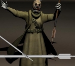 Game Character-Modelle (mtl, obj-Format)